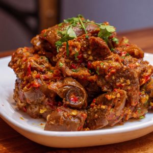 KB Spicy Goat Bites