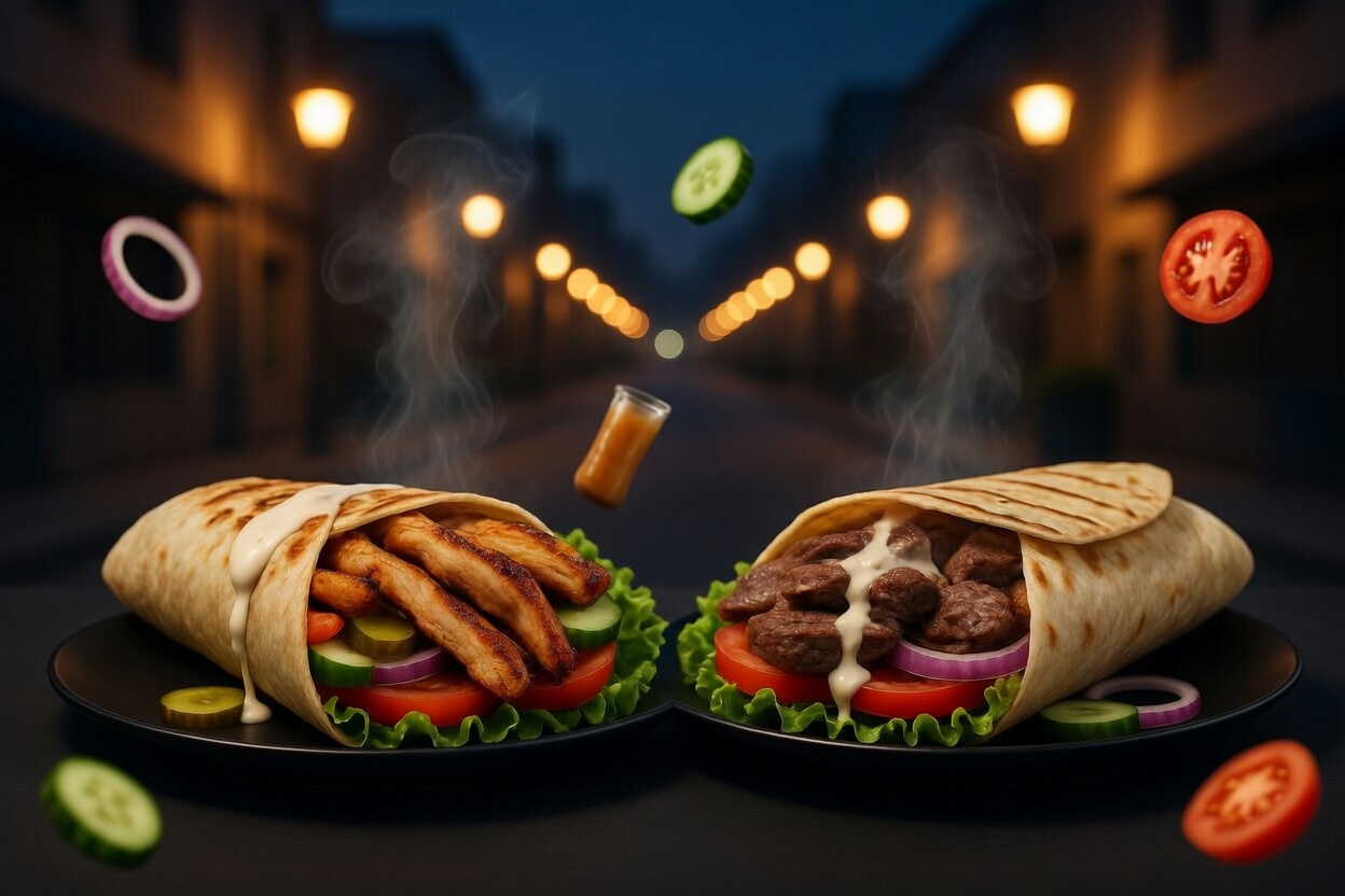 Chicken vs. Beef Shawarma: Which One Should You Really Order?