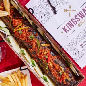 KB Grilled Catfish + Side
